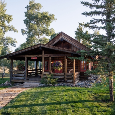 Exterior photograph of Roo at Home Ranch in Clack, Colorado.