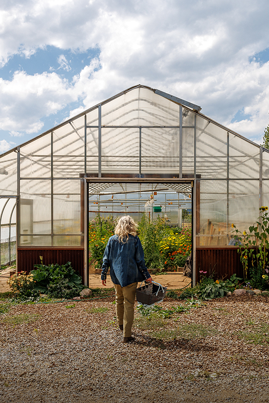 Home Ranch's climate-smart farming techniques and alpine greenhouses, boasts a consistent supply of year-round fruits and vegetables