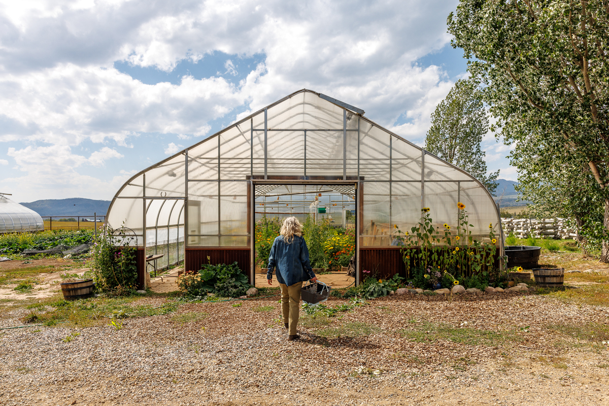 Harvesting your own food is one of the many exclusive group event experiences at The Home Ranch in Colorado.