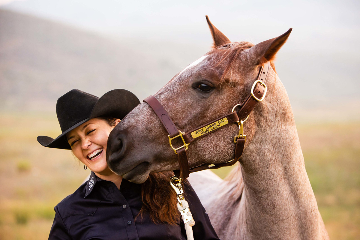 Renowned trainer, Gusti Buerger returned to her home state to lead The Home Ranch’s performance horse program.