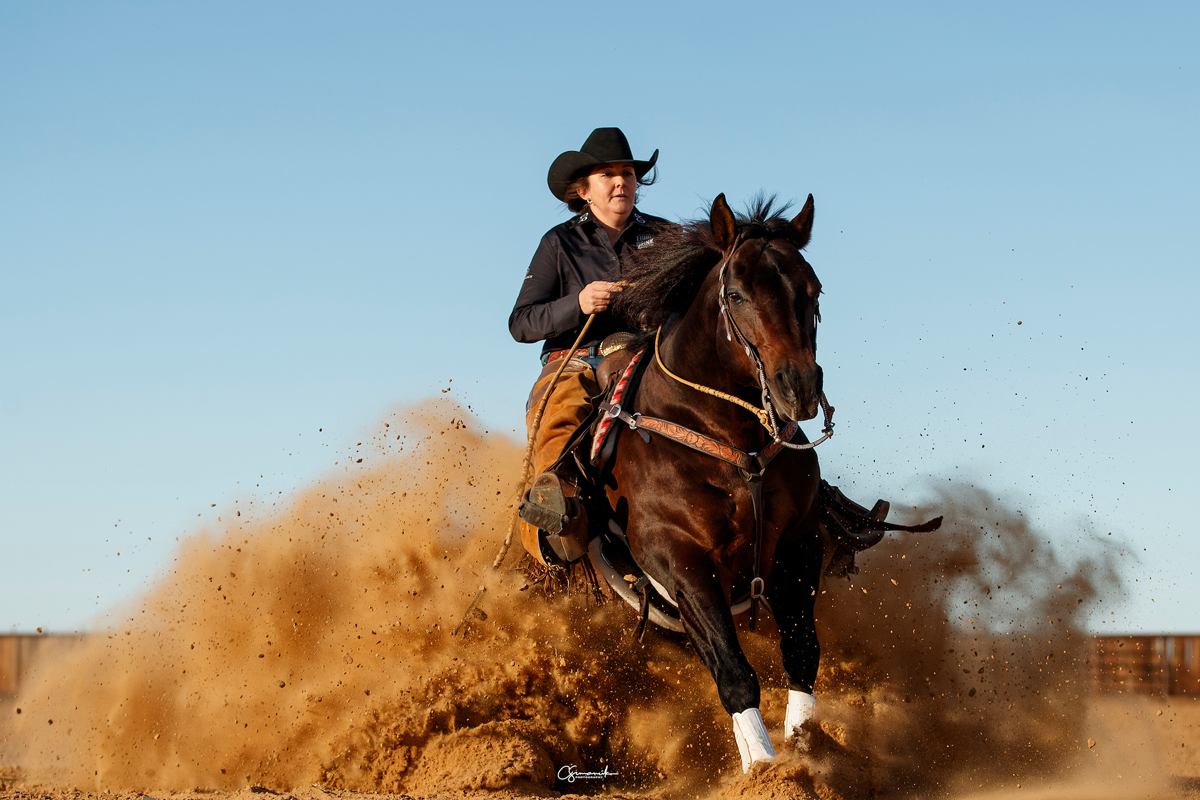 Renowned trainer, Gusti Buerger returned to her home state to lead The Home Ranch’s performance horse program.