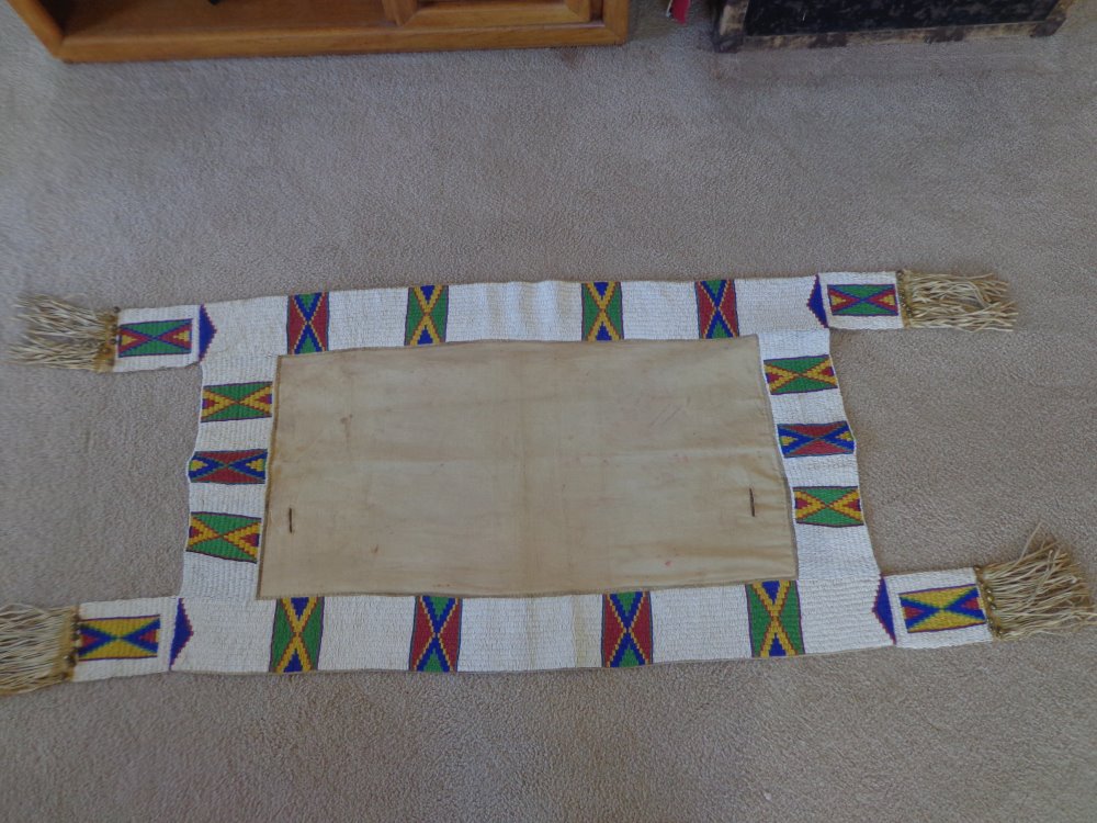 Sioux saddle blanket