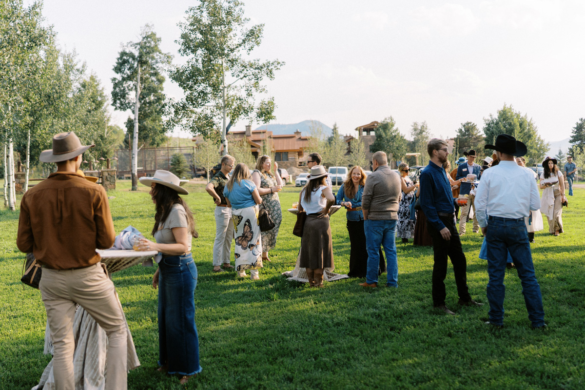 Corporate retreat at The Home Ranch outdoors