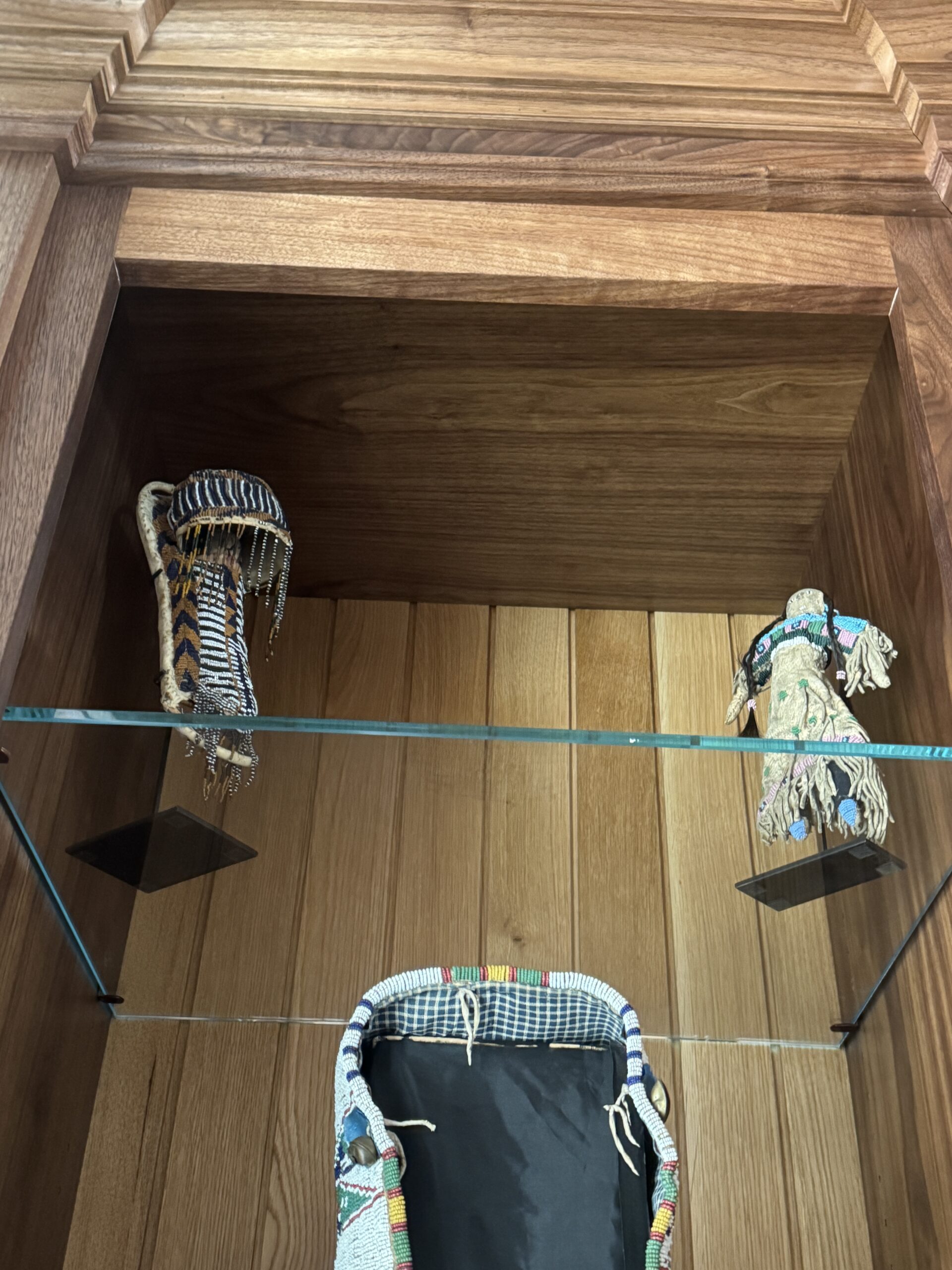 Apache Toy Cradle with Original Doll