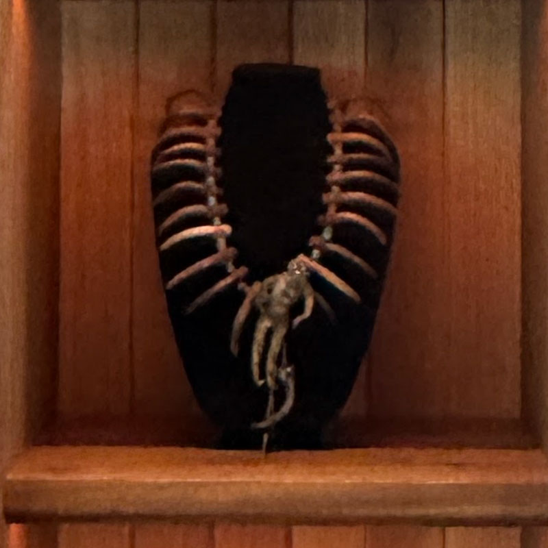 Crow Grizzly Bear Claw Necklace